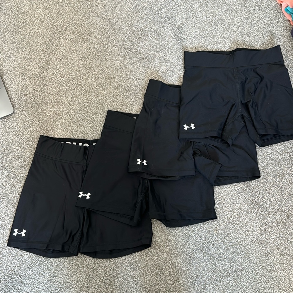Under Armour Team Shorty 4” Shorts - SET OF 4